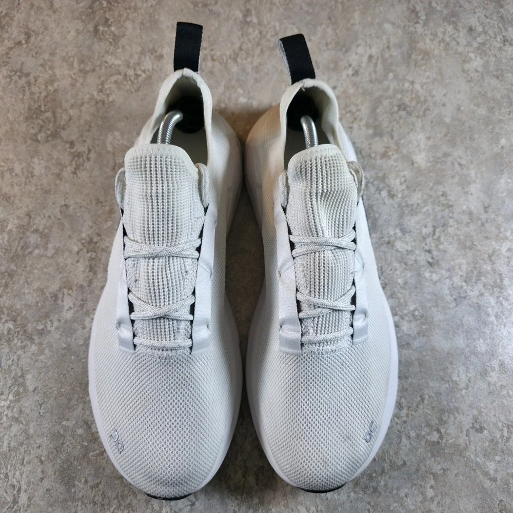 On Cloudeasy Undyed White Black Mens 13 Running Sneakers Shoes